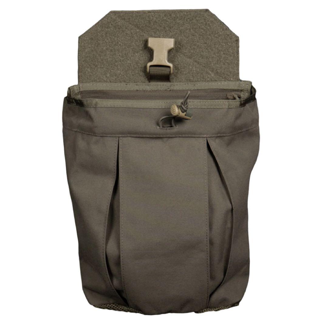 Platatac ASAD クリップアップ ダンプポーチ レンジャーグリーン