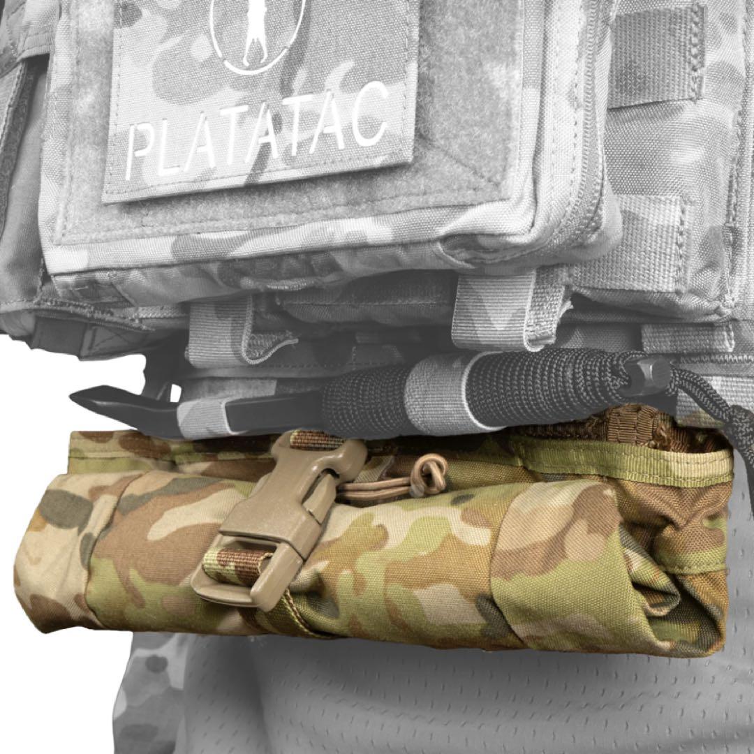 Platatac ASAD クリップアップ ダンプポーチ レンジャーグリーン