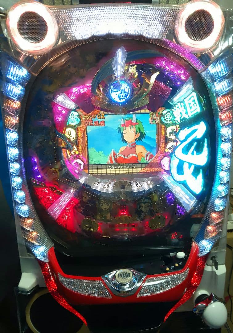 CR戦国乙女2M9AX (1/299) パチンコ実機 裏玉循環