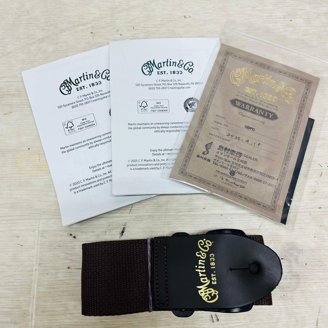 美品 Martin&Co. Backpacker バックパッカーギター GBPC