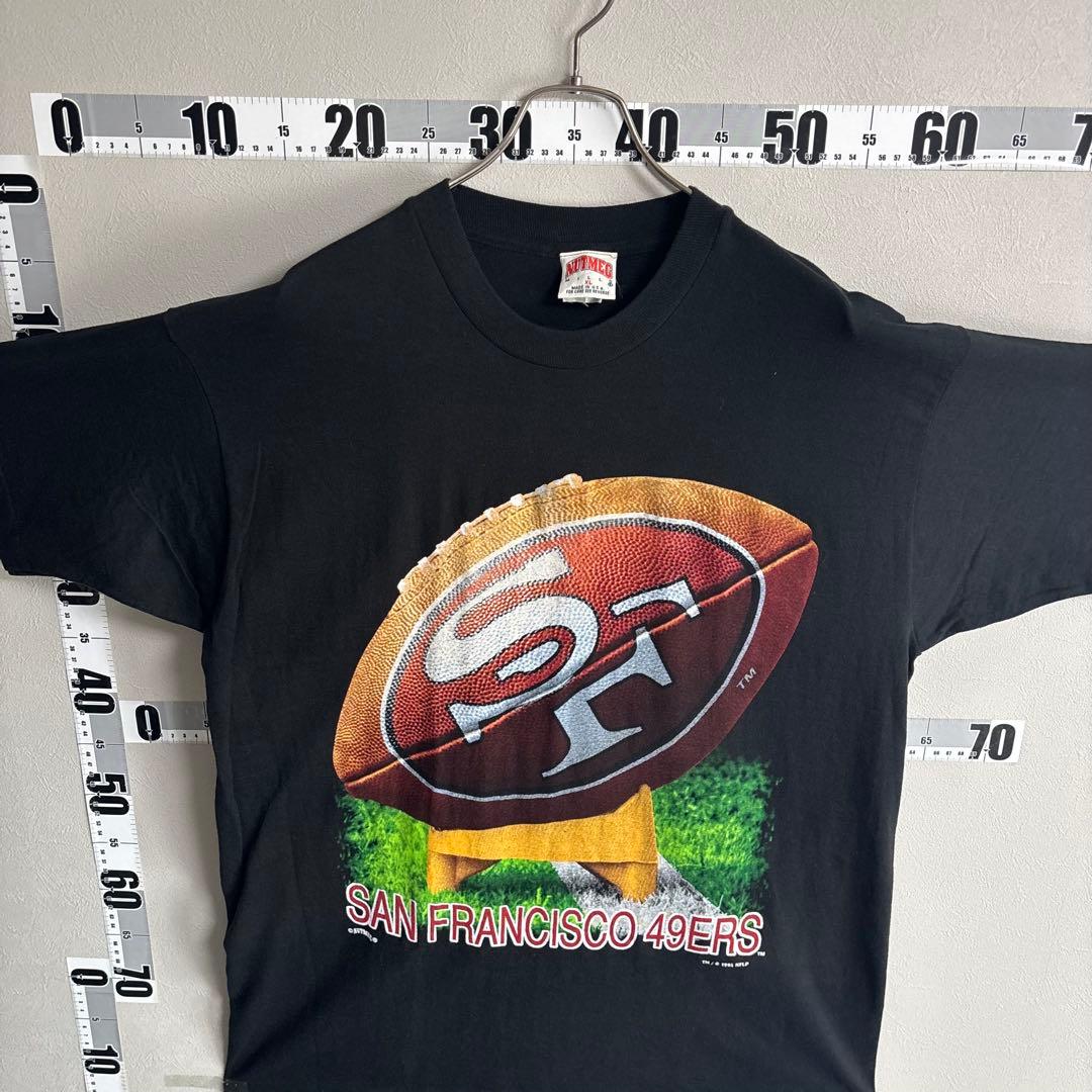 サンフランシスコ49ers NFLNUTMEG USA製 1995年TシャツXL