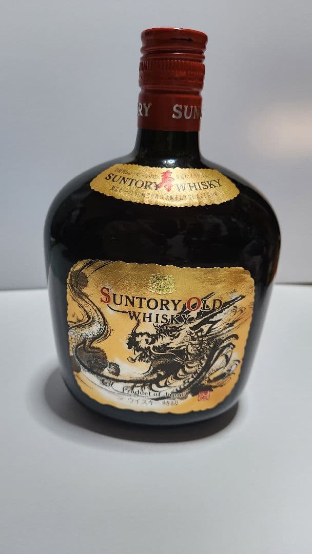 【未開栓】 サントリーオールド　干支ラベル　辰　古酒　ウイスキー特級 箱付き