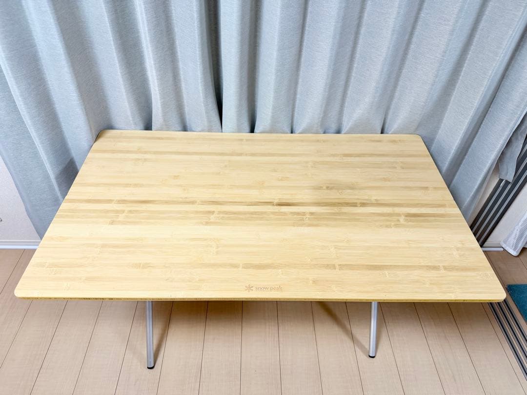 スノーピーク ワンアクションテーブル ロング 竹 LV-015TR