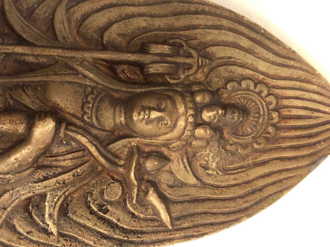 觀音. 立像，古铜製