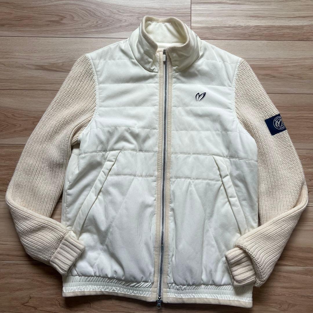 マスターバニーエディション　ニット　ダウンジャケット　パーリーゲイツ　メンズ