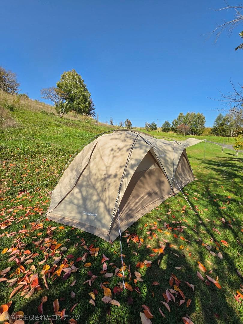 モンベル ムーンライトキャビン4 　タンカラー