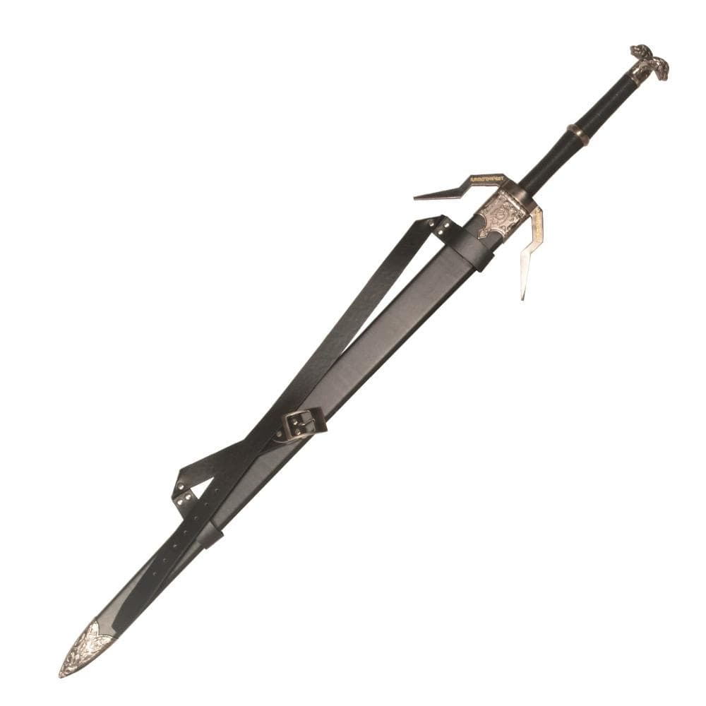 魔法使い3狂猟白狼鋼剣銀剣 日本刀 模造刀 居合刀