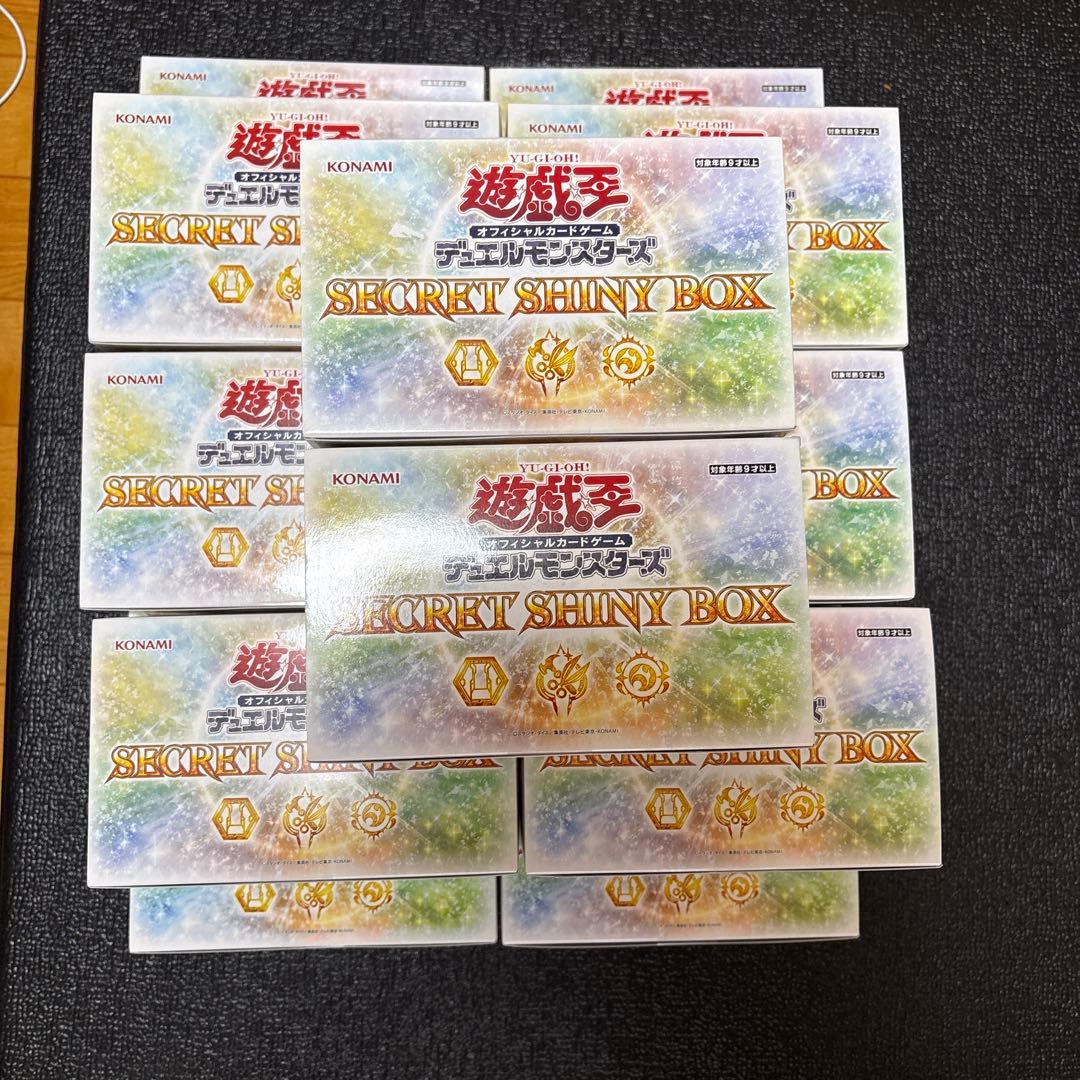 新品未開封　遊戯王　シークレットシャイニー　16ボックス