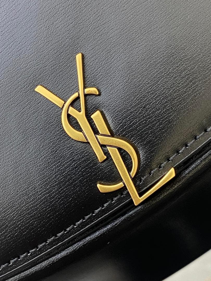 美品 パリ カイア スモール ブラック ショルダーバッグ