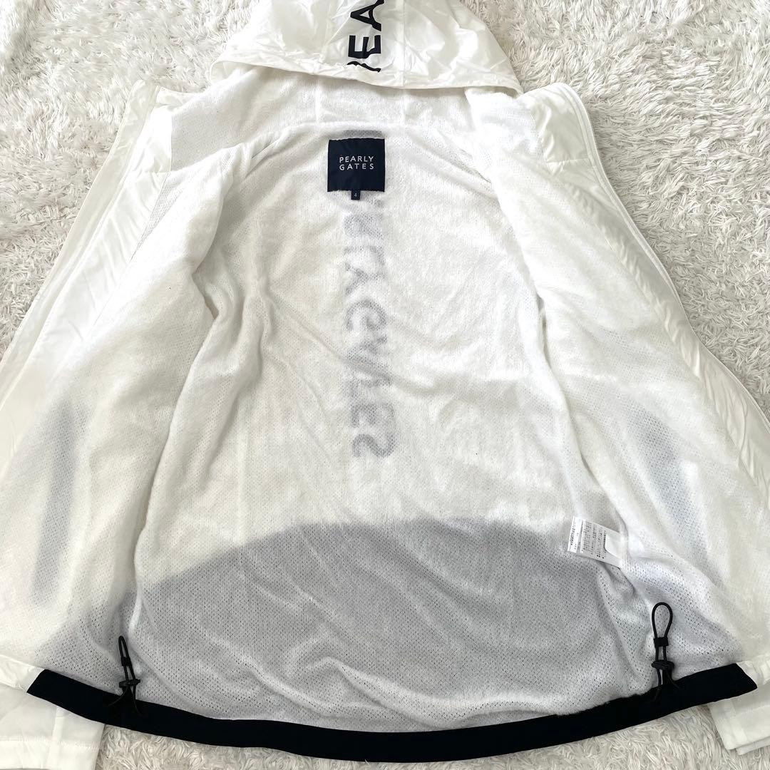 近年モデル パーリーゲイツ ナイロンパーカー 裏起毛 メンズ 4 蓄熱保温 ロゴ