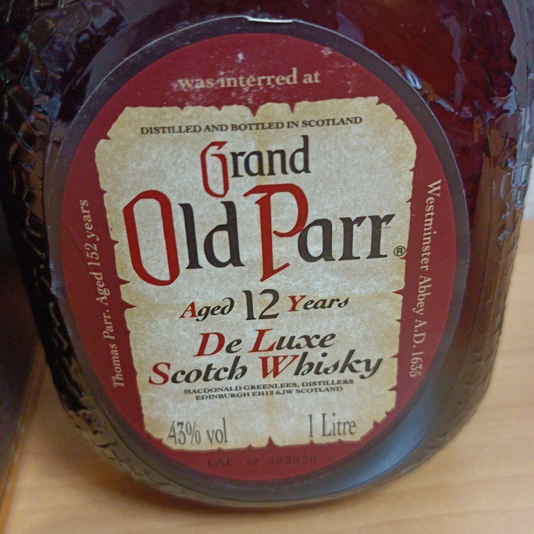 ウイスキー オールドパー 12年（古酒30年以上） 43度 1000ml