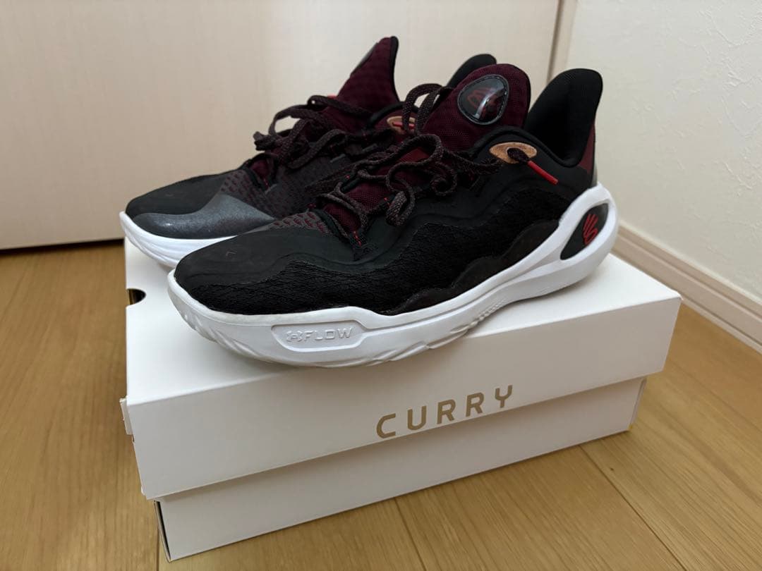 Curry11 バスケットボールシューズ ブラック 28cm