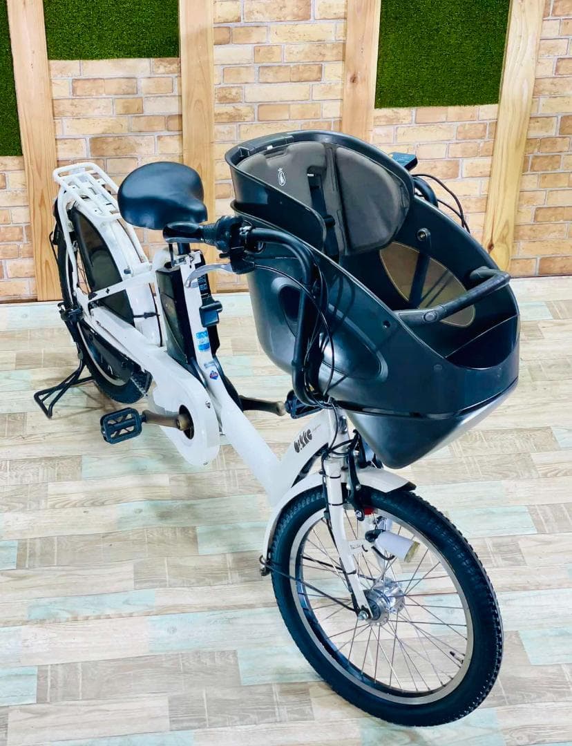 BIKKE ビッケ 大人気ブリヂストン 子供乗せ電動アシスト自転車 H1348
