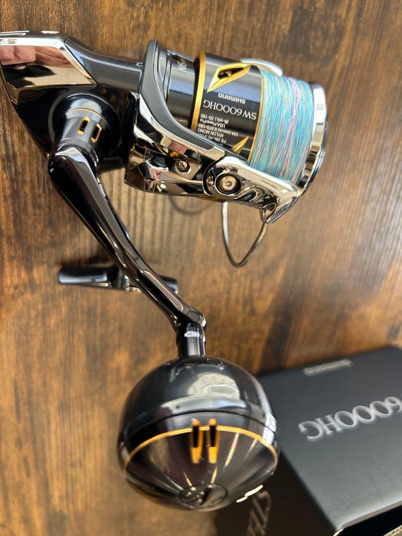 断捨離 シマノ ステラ SW6000HG 美品　PE3号300m付き