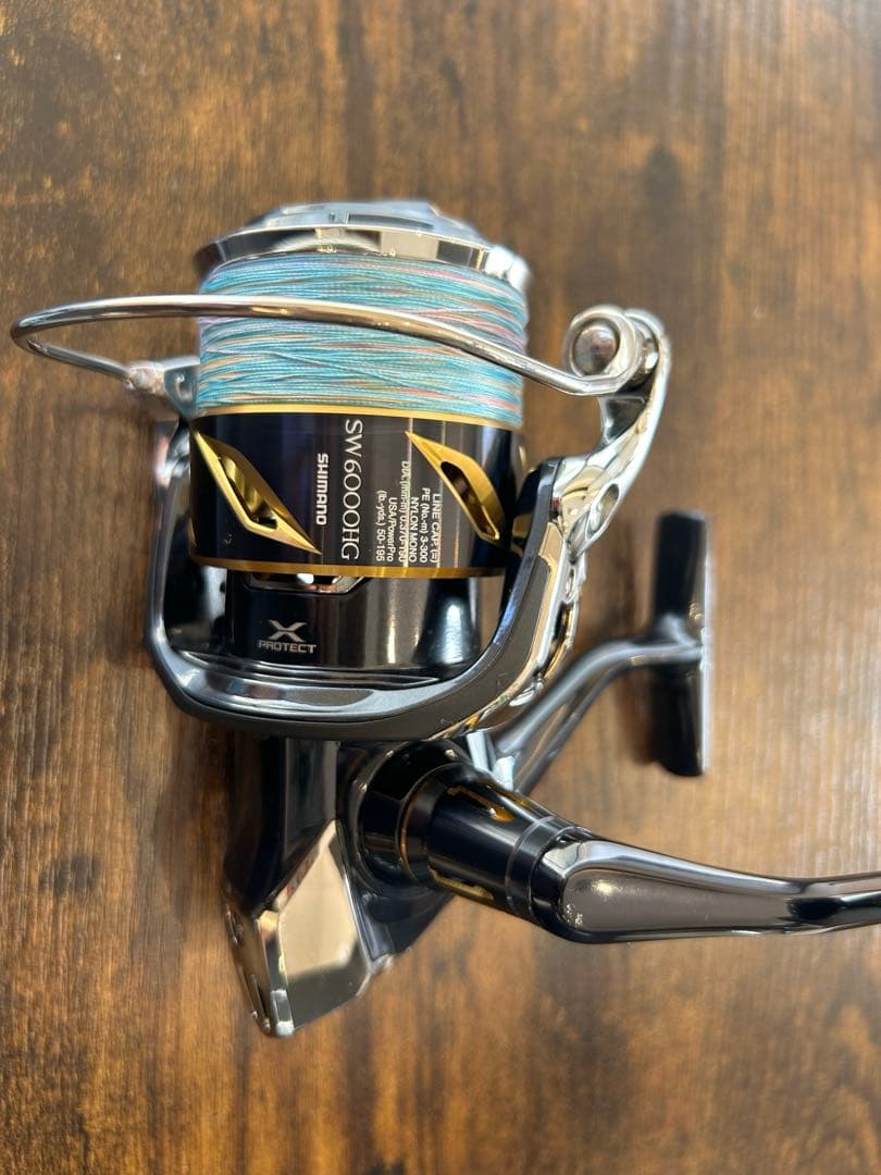 断捨離 シマノ ステラ SW6000HG 美品　PE3号300m付き