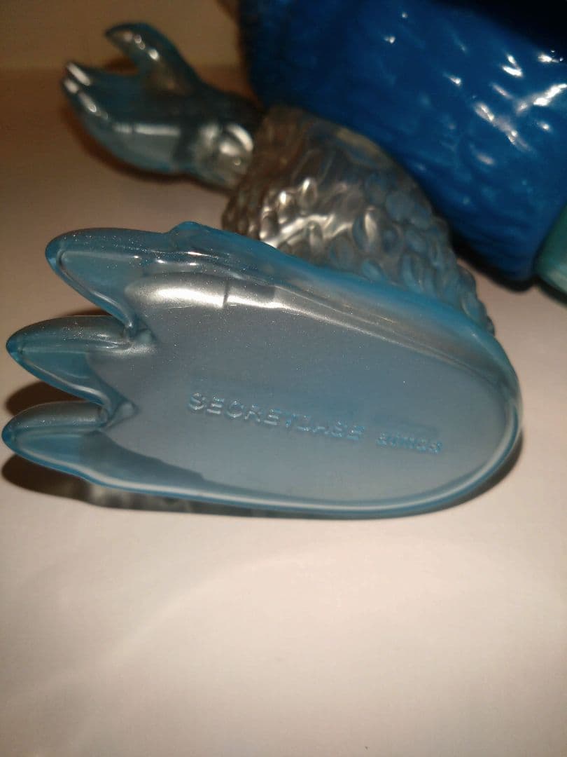 ■新品格安■シークレットベース ゴジラ ソフビ X-RAY ブルー クリア