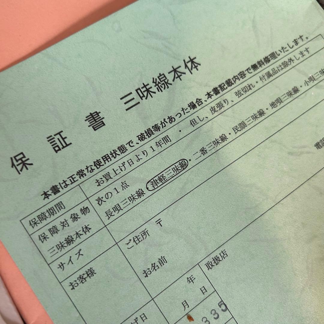 日本和楽器製造 銀河印 津軽三味線 入門セット　ハードケース