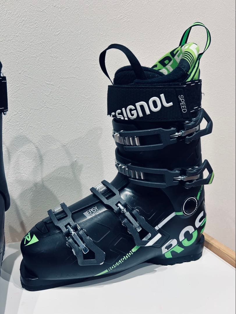 ロシニョール メンズ SPEED 80 25.5cm BLACK×GREEN