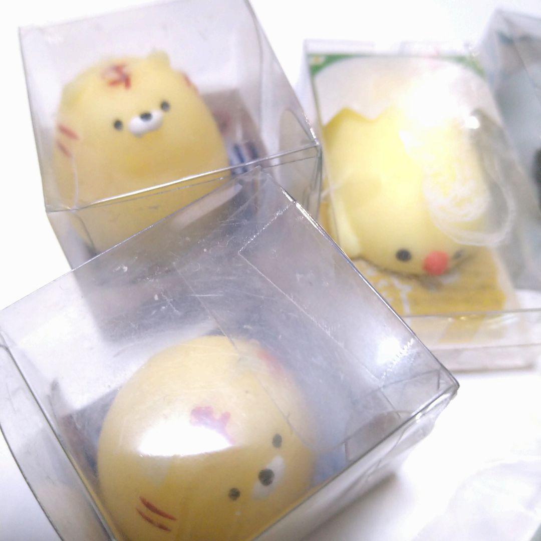 やわらかひよこ？くん　パンダさん　とらねこくん　ushihito　スクイーズ