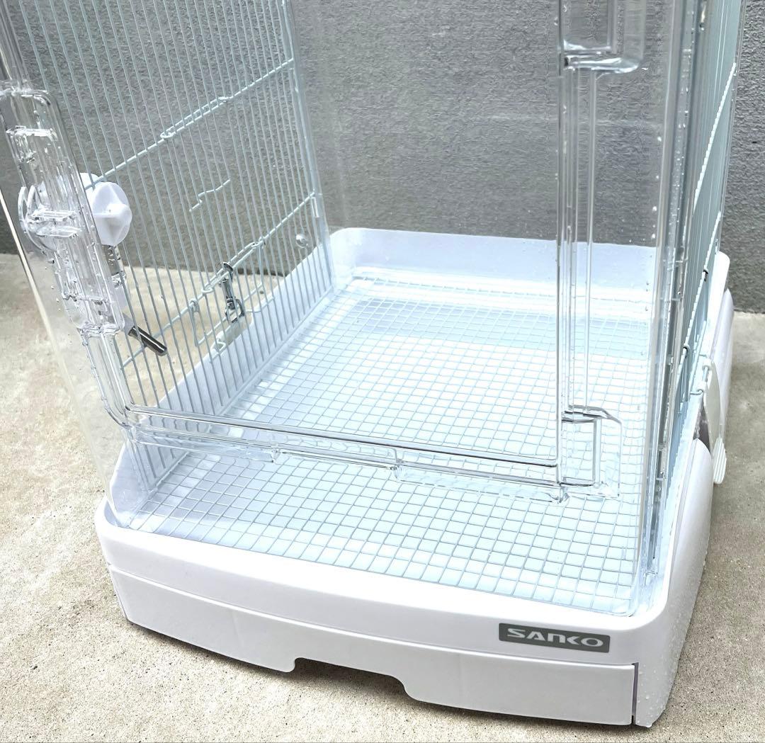 EASY  小動物用ケージ　Sanko クリアモモンガ４０ＷＨ