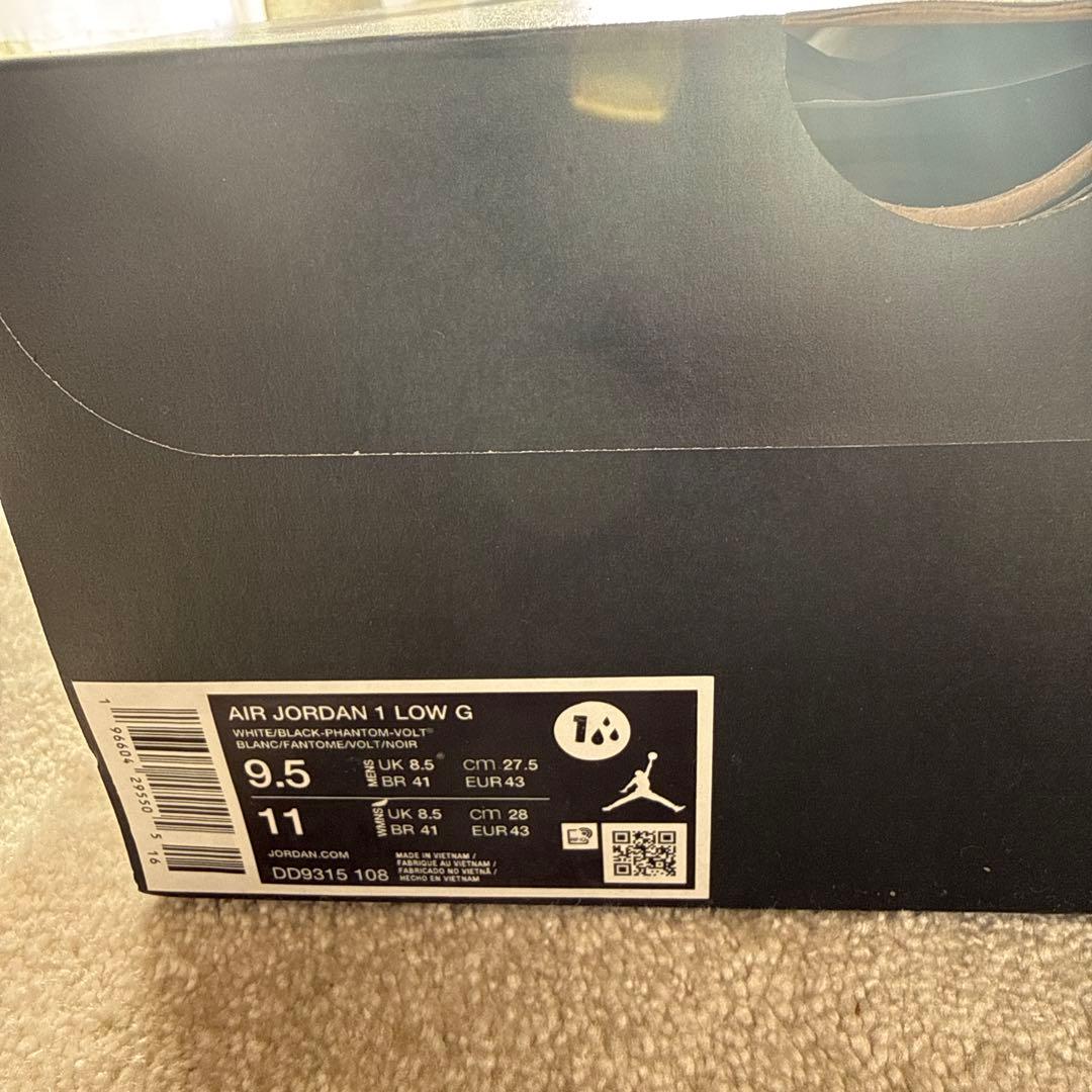 Nike Air Jordan 1 Low ゴルフ　ファントム　ボルト