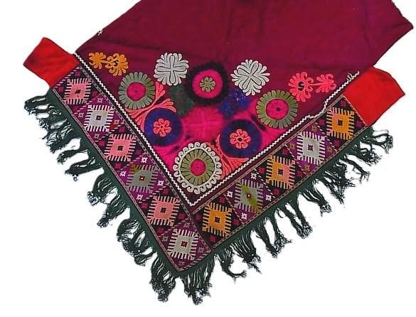 ★T0107★ラカイ (38)　アンティーク　刺繍布　 アフガニスタン　遊牧民族