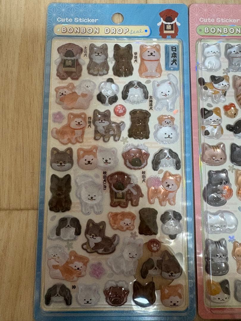 正規品 ボンボンドロップシール 和柄 新品 新作 だるま たまごサンド 等6種類
