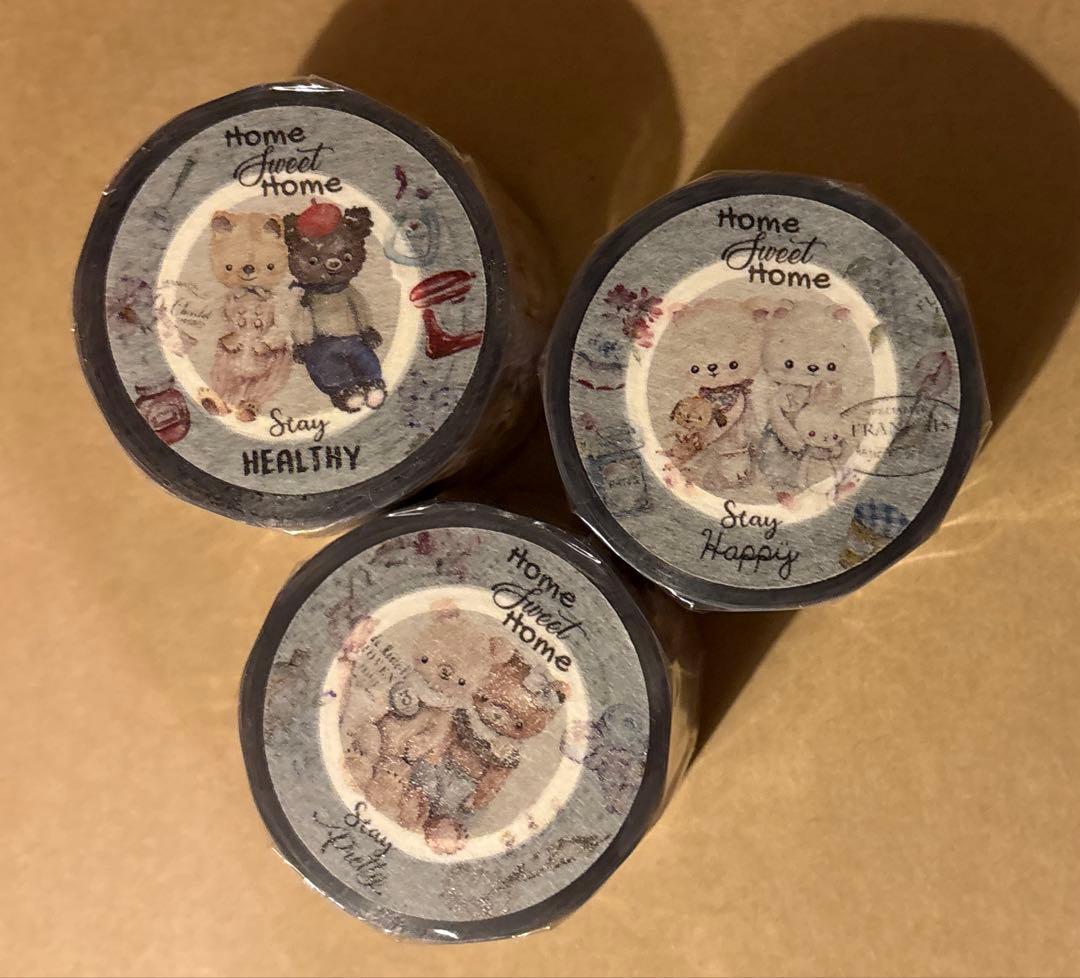 海外マステ　Lilly Bloom miaostelle 巻売り　11本セット