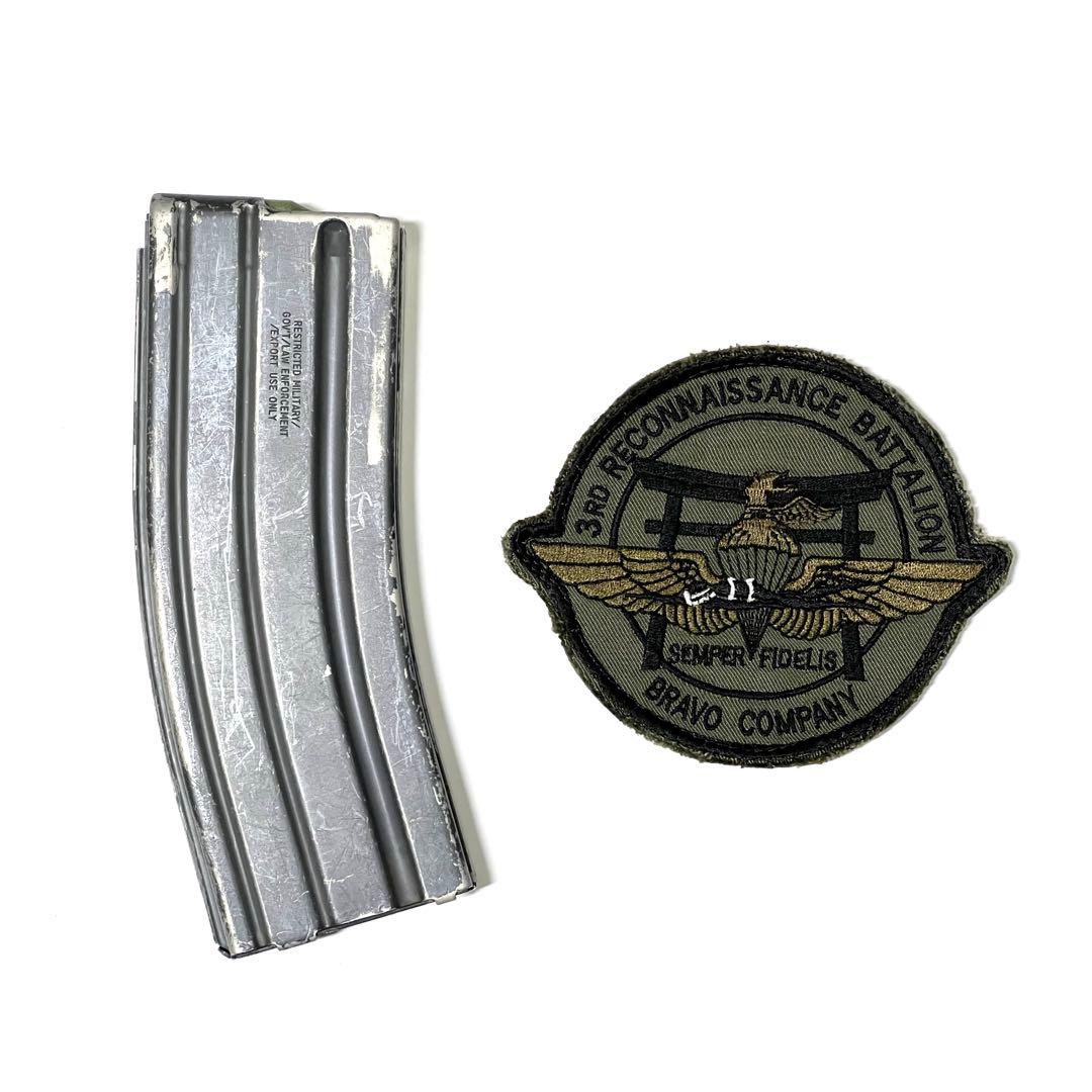 米海兵隊第3偵察大隊B中隊　パッチ