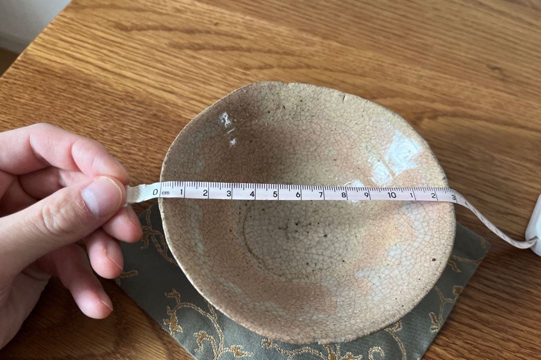 崎陽高麗 小井戸茶碗 （川瀬 隆一郎作）共箱 【茶道用抹茶碗】