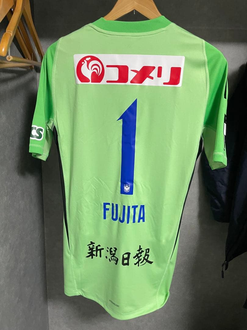 南*波様 アルビレックス新潟　2025ユニフォーム　藤田　オーセンティック GK