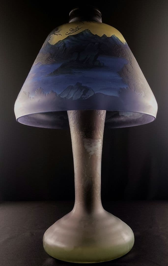 専用Y2793 エミールガレ ランプ型置物 大型 高さ58.5㎝