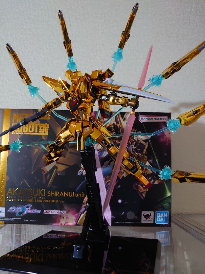 L ROBOT魂 アカツキ シラヌイSEEDFREEDOM、オオワシ装備