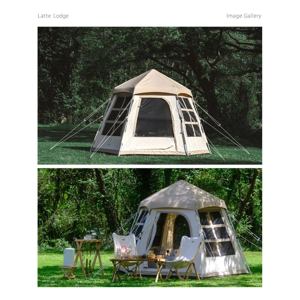 【新品】 スモア Latte Lodge ラテロッジ ワンタッチTCテント