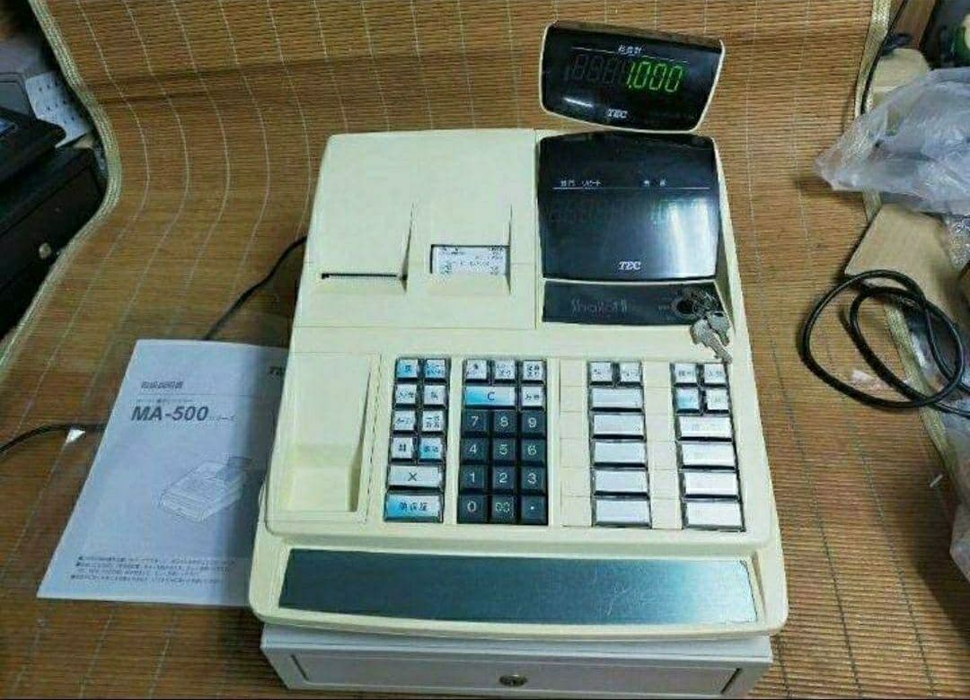 テックレジスター　MA-500　ツインプリンター　人気機種　277700