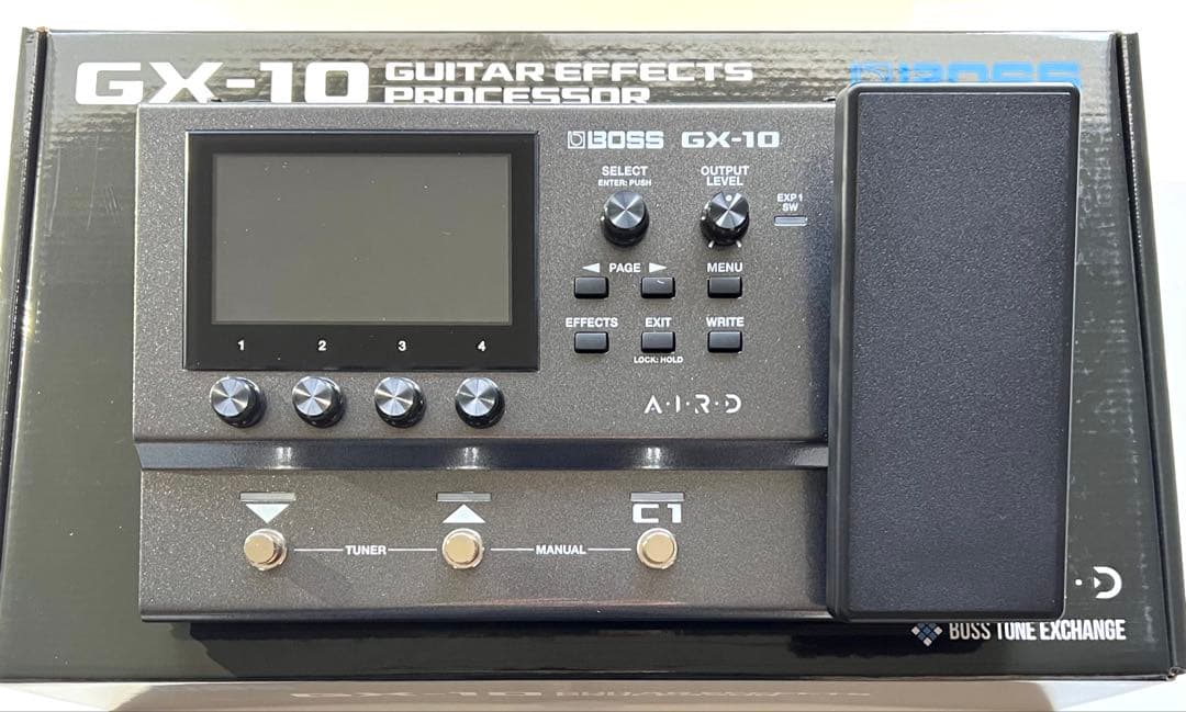 BOSS GX-10 マルチエフェクター、新品同様（今月購入）