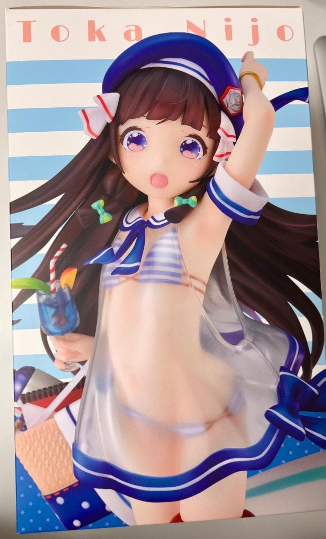 [未開封]二条藤花 水着Ver. へんりいだ フィギュア