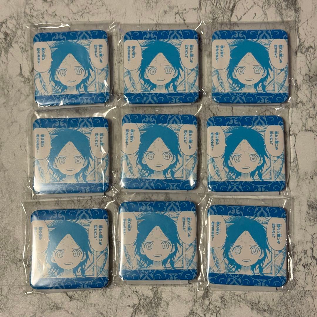 マギ　グラくじ　スクエア缶バッジ　アラジン