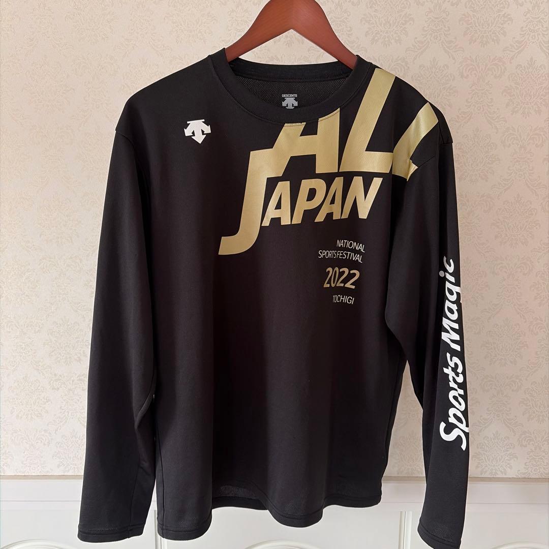 デサント　インターハイ　国体　シャツ　ロンT