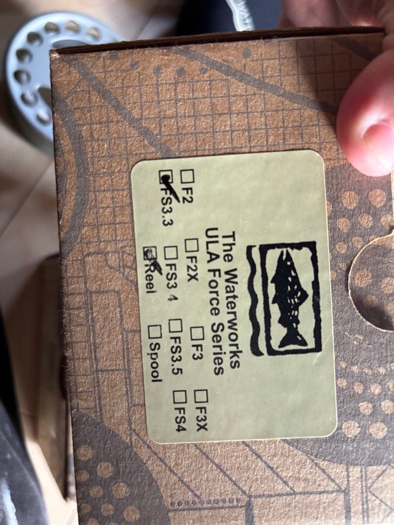 ウォーターワークス WATERWORKS ULA　FORCE 3.3＋スプール2