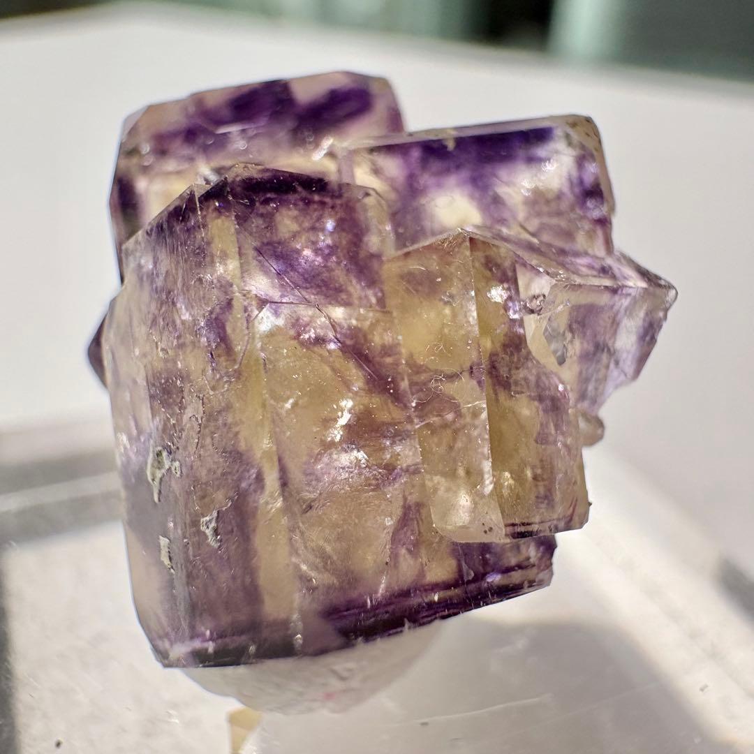 498 ナミビア　パープルバニーポケット　フローライト