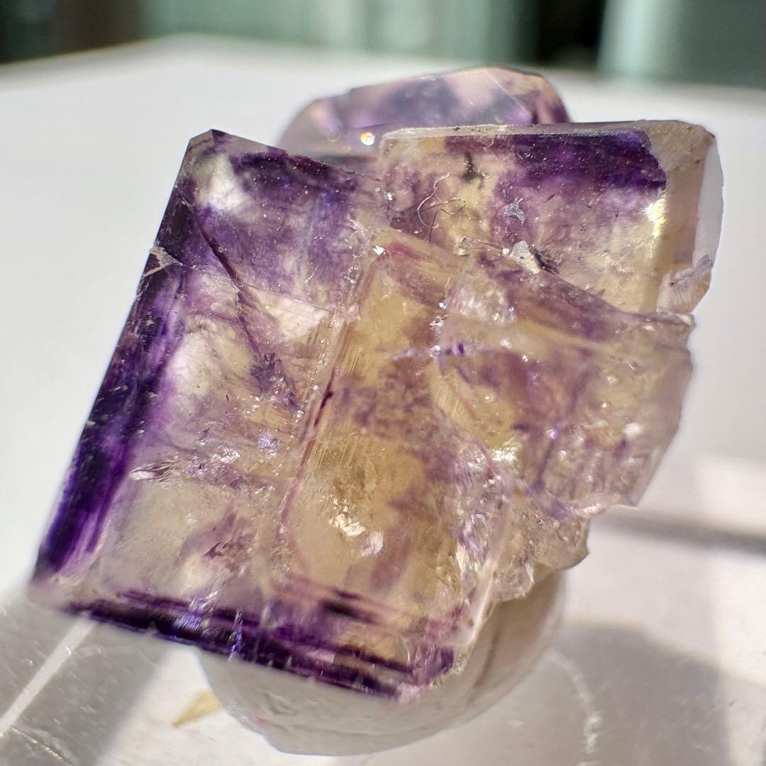 498 ナミビア　パープルバニーポケット　フローライト