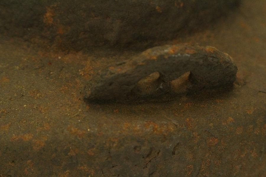 茶道具 古作 吊釜 揃 時代物(A797)