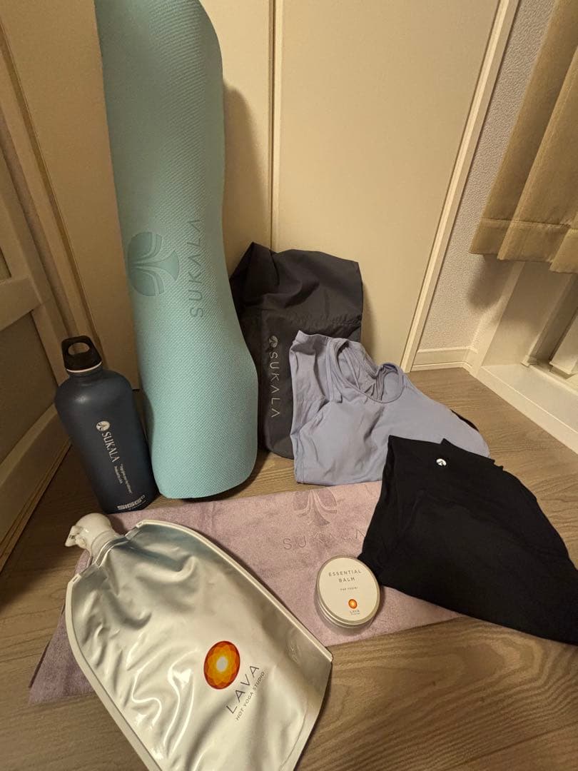 SUKALA ヨガマット・ケース・ウェアセット