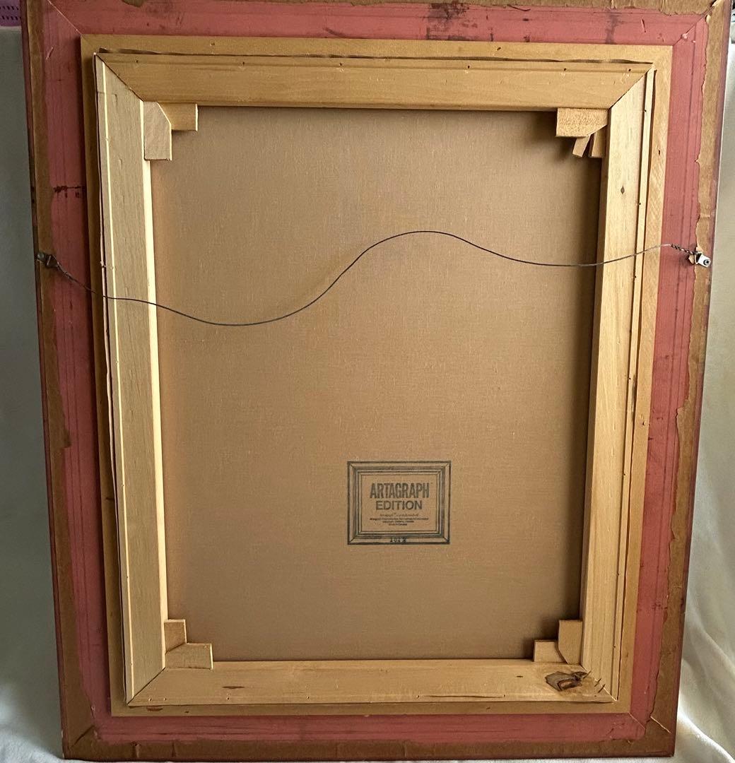 ピエール　オーギュスト・ルノワール 眠る裸婦 絵画 額縁