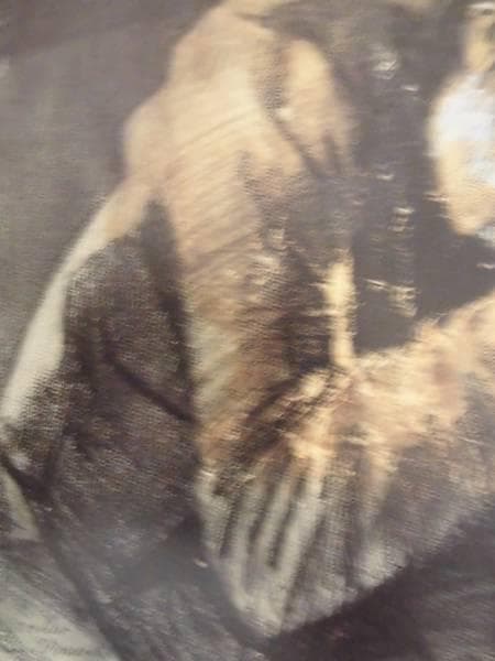 ゴッホ、悲しむ男、希少な額装用画集より、新品高級額装付、状態良好