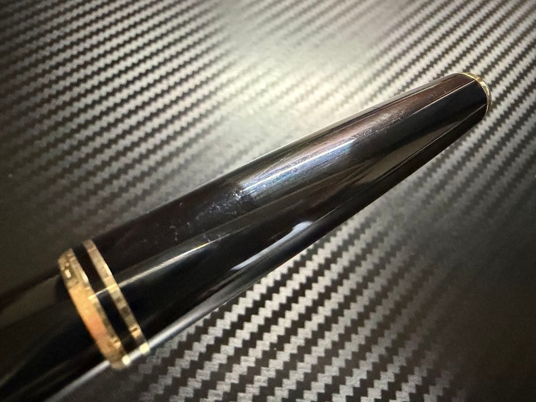 極美品 モンブラン クラシック ブラック EF 極細字 万年筆