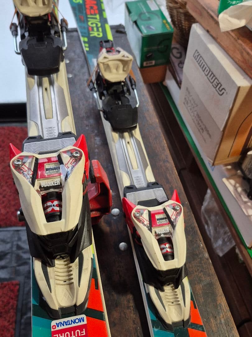 VOLKL LUNA スキー バインディング付き