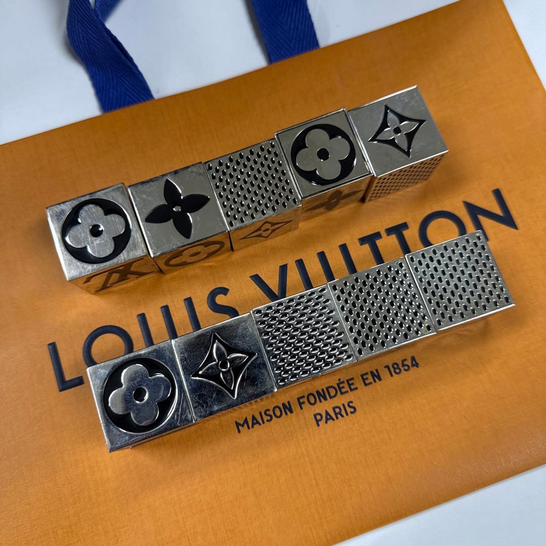 最終価格　ルイヴィトン　サイコロ　メタルブロック