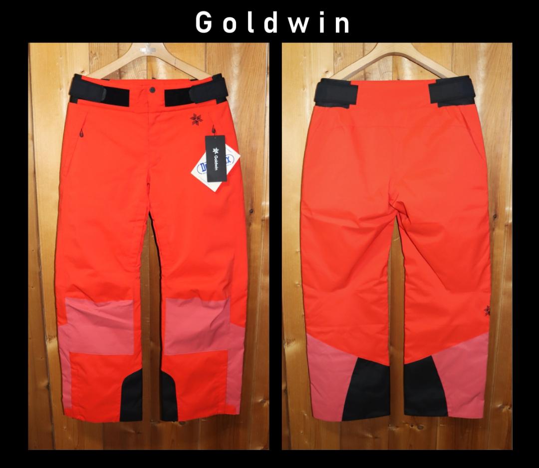 新品 ゴールドウイン 中綿 ツートーン カラー ワイド スキーパンツ(2/M)Ⓗ